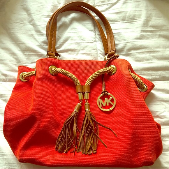 MICHAEL Michael Kors Large Marina Gathered Tote - Picture 1 of 8